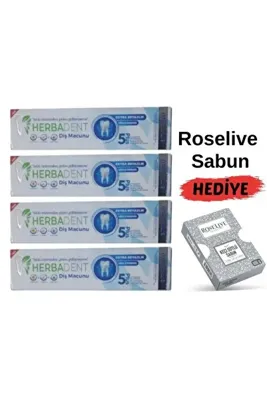 Herbadent Bitki Özlü Flörürsüz X 6 Ad.diş Macunu