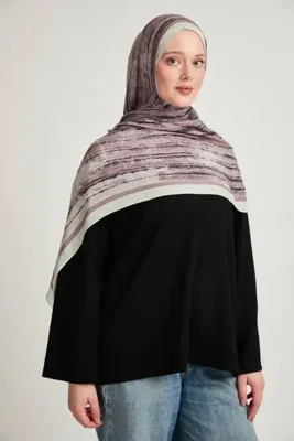 Modakaşmir Liner Desen Liva Modal Kraş Şal