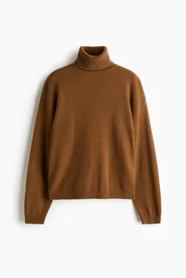 H&M Balıkçı Yaka Kaşmir Kazak