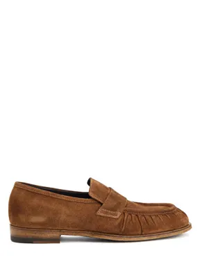 Officine Creative Solitude Taba Kadın Süet Loafer