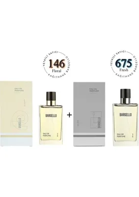 Bargello Kadın & Erkek Parfüm Seti 122 Oriental 675 Fresh 50 ml Edp