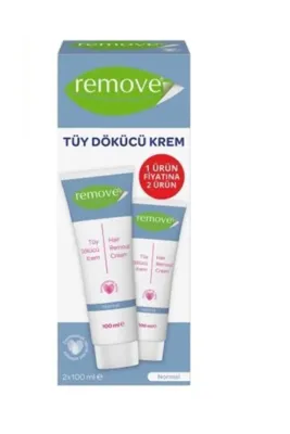 Remove Tüy Dökücü Normal 100 ml 2 Li Avantaj Seti 2x100 ml