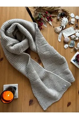 Chinko Lambswool yumuşacık dökümlü sevgiyle saran unisex atkı