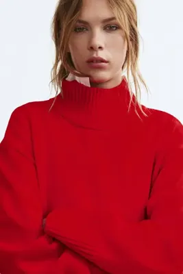 H&M Yarım Balıkçı Yaka Kazak
