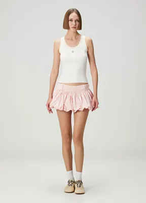 Kenzo Açık Pembe Mini Balon Etek
