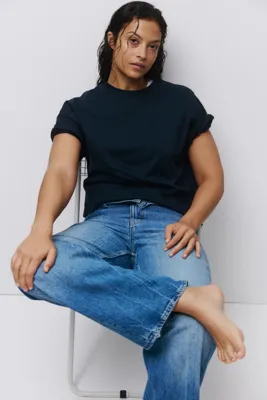 H&M Kısa ve Geniş Tişört