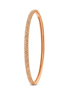 Joy Of Jade Sunshine Kelepçe Bileklik-Champaigne-Rose Gold Kaplama