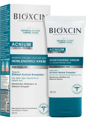 VENTO STORE Acnium Dengeleyici Nemlendirci Krem 50ML
