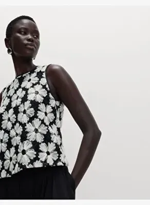 Marks & Spencer Çiçek İşlemeli Bluz