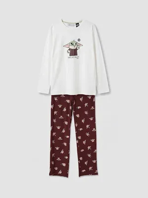 LCW Young The Mandalorian Baskılı Kadın Pijama Takım
