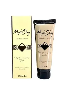 Mediclay Medi Clay Papatya ve Ceviz Özlü Peloid Yüz Terapisi Kil Maskesi 250ML