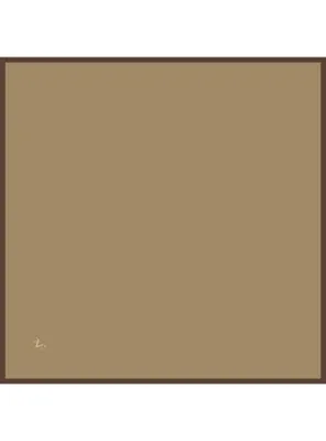 19v69 ITALIA Düz Renk Black Seri Twill Eşarp Askısı ile Birlikte 90x90 cm Zümrüt Yeşil