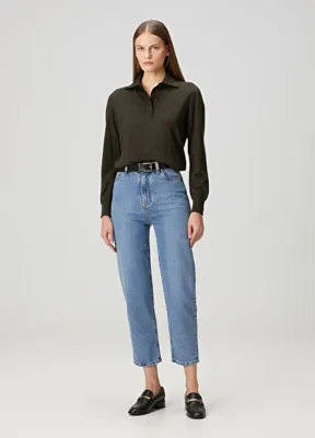 Kiton Mavi Jean Pantolon