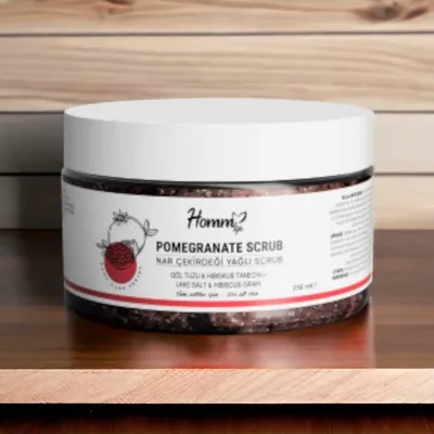 Diğer Nar Çekirdeği Yağlı Bitki Tanecikli Scrub, 250 Ml