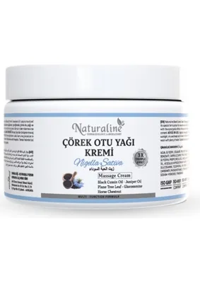 Naturaline Çörek Otu Yağı Masaj Kremi 100 ml