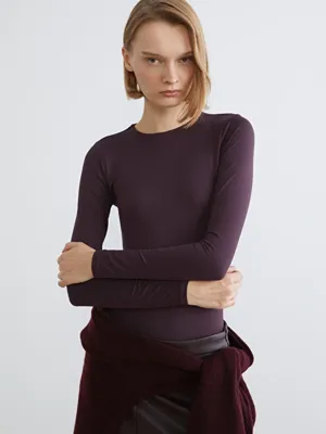 LCW Vision Bisiklet Yaka Kadın Body