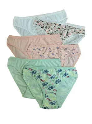 TOLIN 6 Lı Paket Tolin Bayan Külot Mix Colour Ağ Havlu 2246151