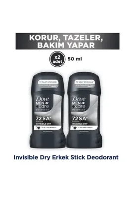 DOVE Men +Care Erkek Stick Deodorant Extra Fresh 50 ml x2