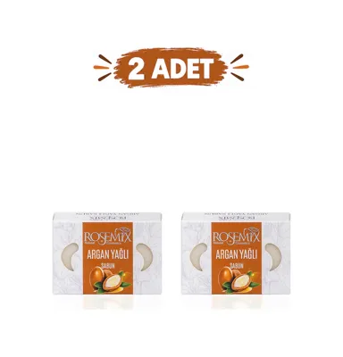 Rosemix 953 - - Argan Yağlı Sabun Kutulu 90 Gr - 2 Adetlik - Smglobal - Set Ürün Diğer