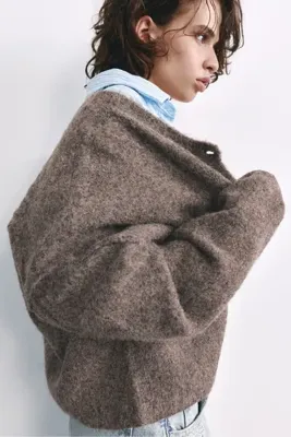 Pull & Bear Yumuşak örgü hırka