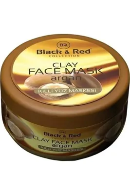 kervansanal Black & Red Killi Yüz Maskes