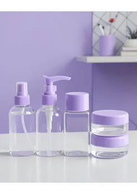 Astraltech 5'li Şeffaf Kozmetik Şişe Seti 30 ml