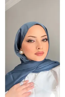 CUOCA LOUNGE Janjan Saten Dokulu Abiye Şifon Şal LV073