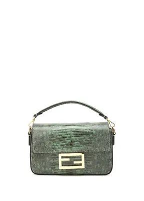 Fendi Baguette Yeşil Kadın Çanta