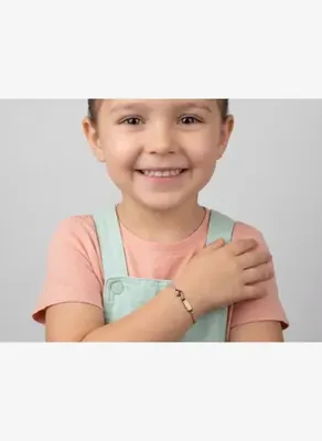 Safir Mücevher Nino Uğur Böceği Altın Çocuk Künye Bilezik