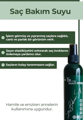 The Touch By Seda Altın Saç Bakım Suyu 210 ML