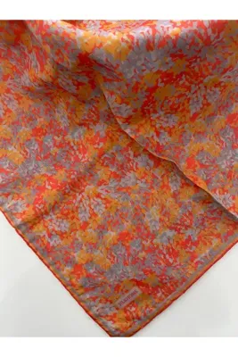 Silk Home Akvarel Desen Soft Pamuk Eşarp