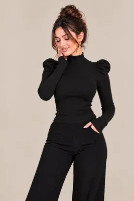 Genel Markalar bettyshop Karpuz Kol Badi – Başparmak Geçirmeli, Dik Yaka, Fitilli Esnek Kumaş, Uzun Kollu, Standart Beden