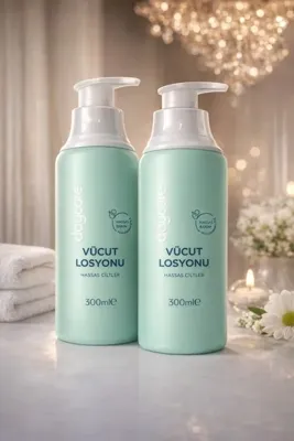 Daycare 🌿 Hassas Ciltler Vücut Losyonu 2’li Set 300 ml x 2