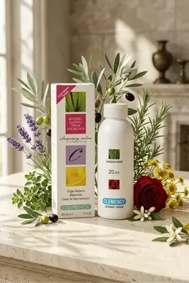 Clemency Bitkisel Içerikli Tüp Saç Boya 8.00 Yoğun Açık Kumral 60ml. + 30 Volume %9 Oksidan 90ml.