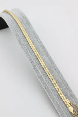 XUPING JEWELRY 14 Ayar Altın Kaplama, Italyan Bileklik XUPİNG