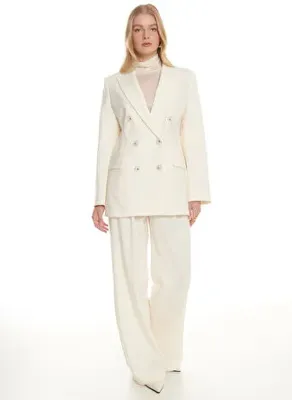 Ted Baker Ekru Kadın Pantolon TBWRTR1001-80