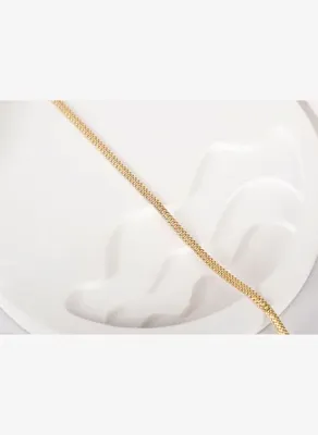 Safir Mücevher Altın Işıltılı Hasır Bileklik