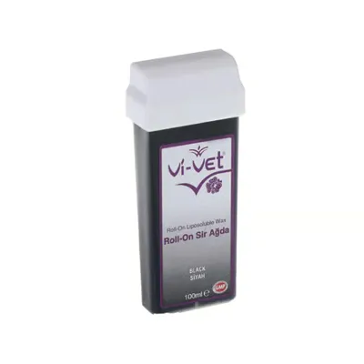 Vi-vet Roll-On Kartuş Sir Ağda Black- Siyah 100ml
