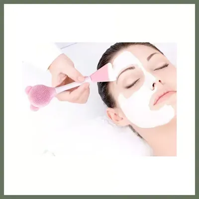 Trendexa Cilt Bakım Fırçası Ve Maske Spatulası Mac