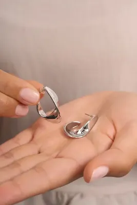 Elika Silver Kadın Tasarım Bijuteri Küpe