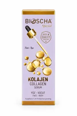 BIOSCHA KOZMETİK Kolajen Serum Yüz ve Vücut