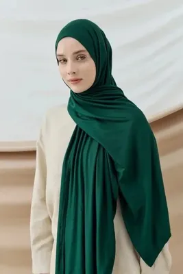 Modakaşmir Penye Şal Çam Yeşili
