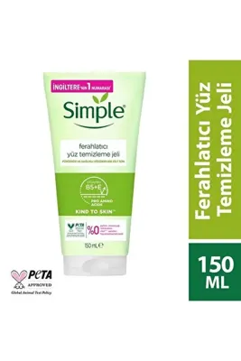 Simple Ferahlatıcı Yüz Temizleme Jeli 150 ml
