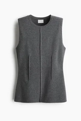 H&M Yün Karışımlı Üst