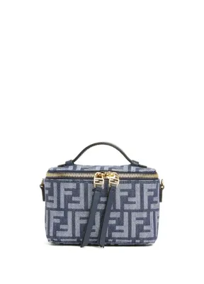Fendi Vanity Mavi Logolu Kadın Çanta