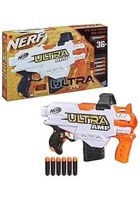 Myg Plus Ultra Amp Pilli Dart Tabancası - 6 Adet Ultra Dart Dahil - Pilli Hızlı Ateşleme Özelliği - Otomatik Oyuncak Silah