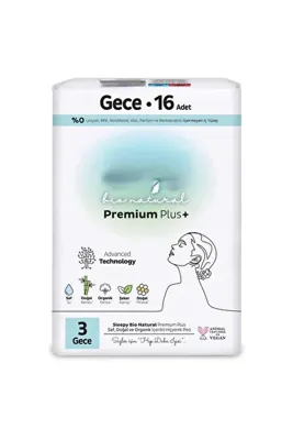 NW NessiWorld Premium Plus Gece Ped 16 Adet
