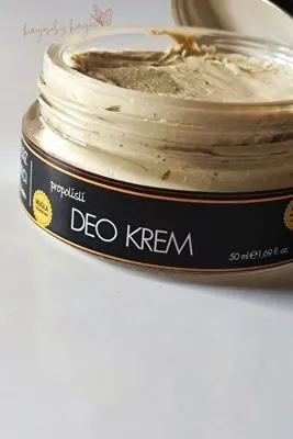 kimyasalsız kimyacı doğanın ayak izinden Propolisli Deo Krem