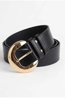 Desre Moda Gold Tokalı Elbise Kemeri Kadın Kemeri Gömlek Kemeri Ceket Kemeri
