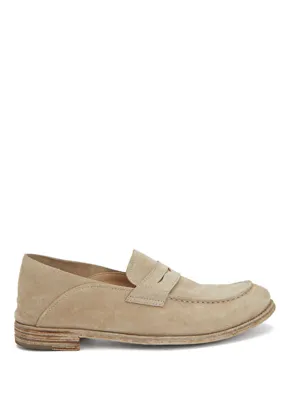 Officine Creative Nude Kadın Süet Loafer